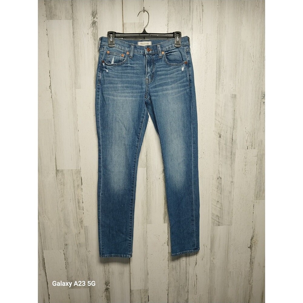 Madewell Jeans Women's 25 Blue The Slim Boyjean Denim Pants